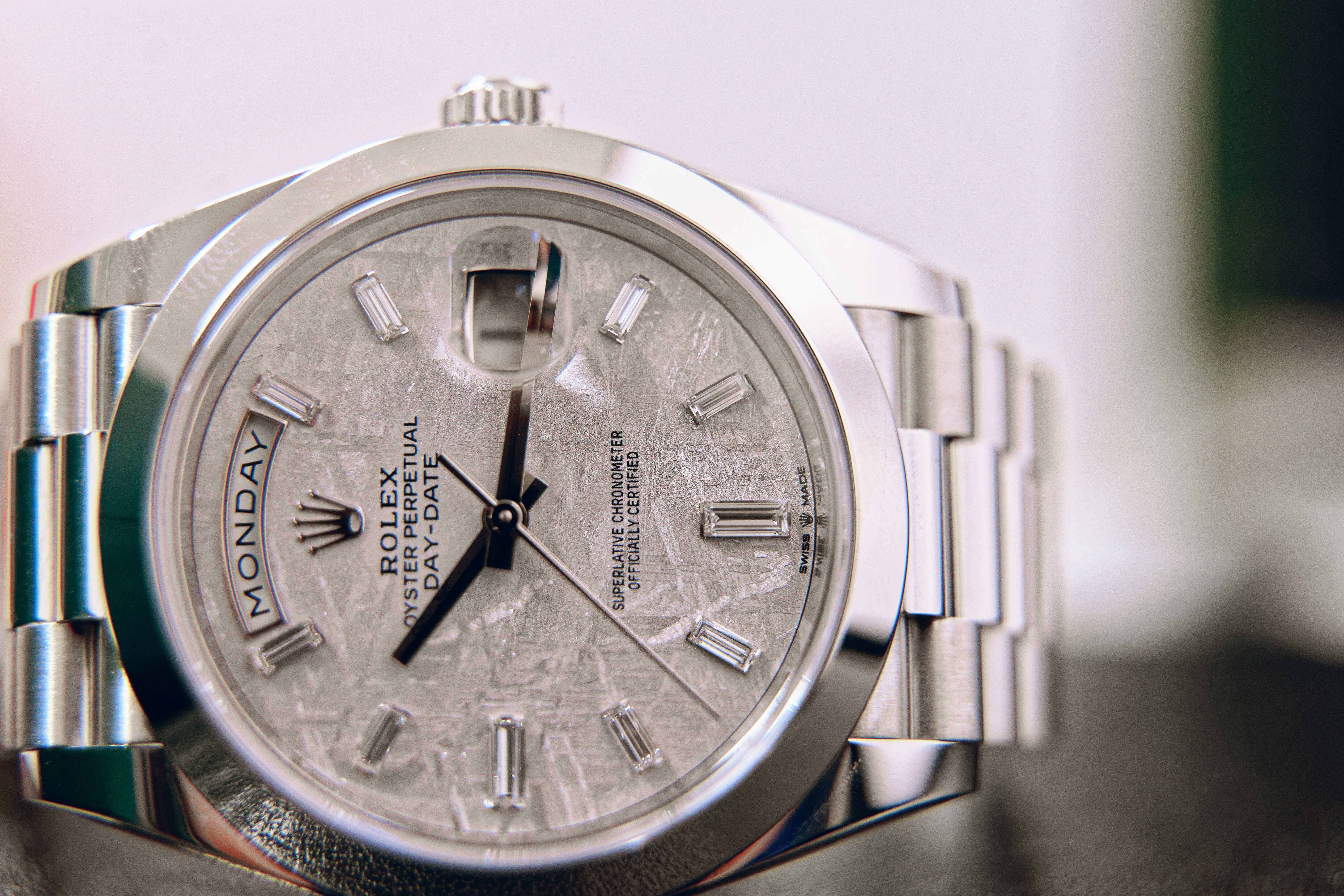 Rolex Day-Date with Meteorite Dial 
